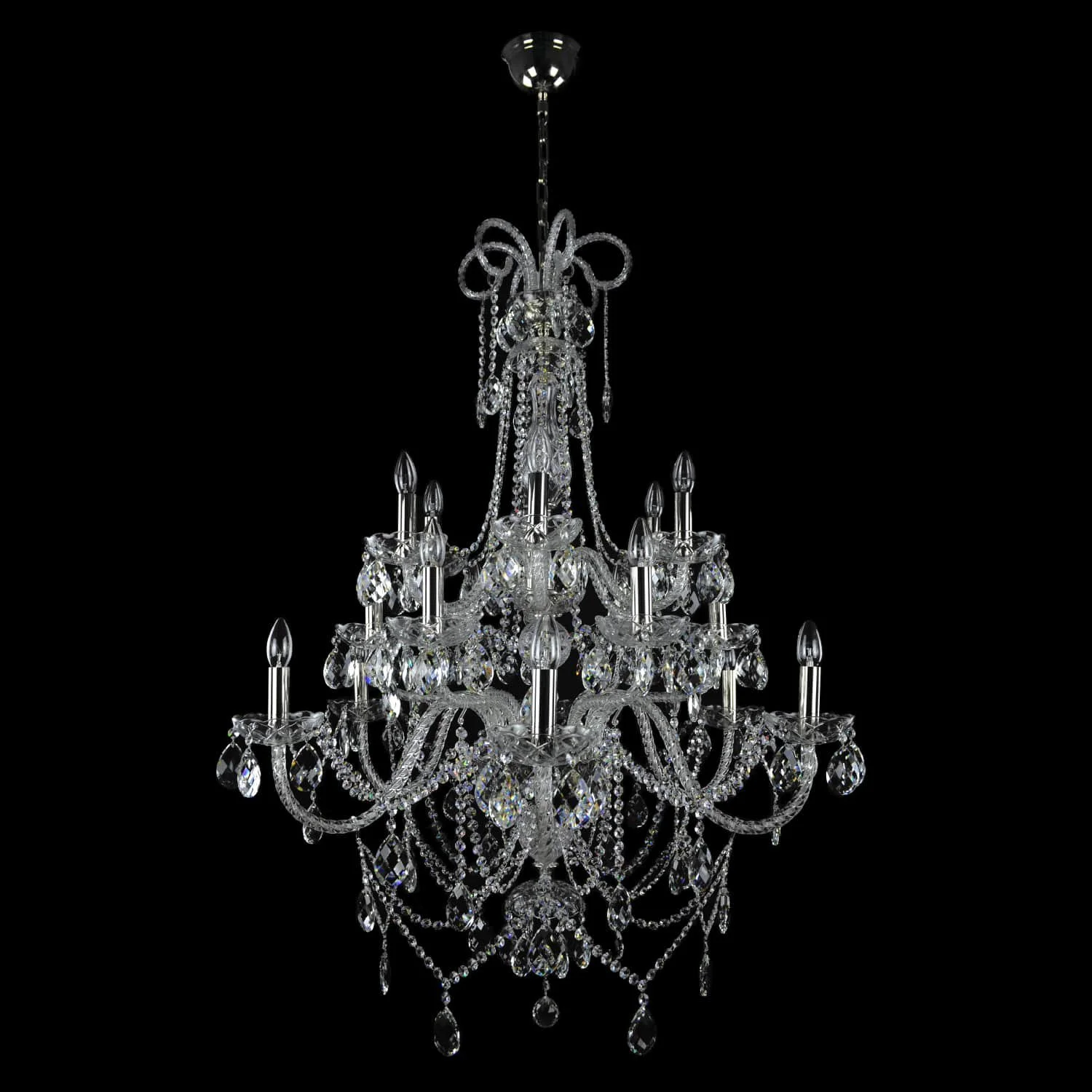 Grandiose crystal chandelier — WRANOVSKY - Bohemian Crystal